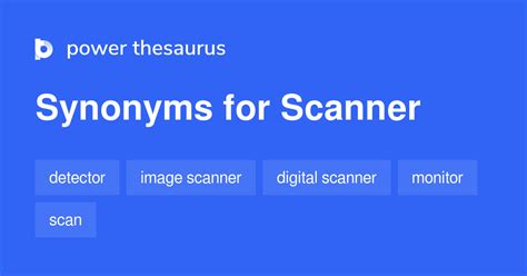 synonym for scanned|another name for a scanner.
